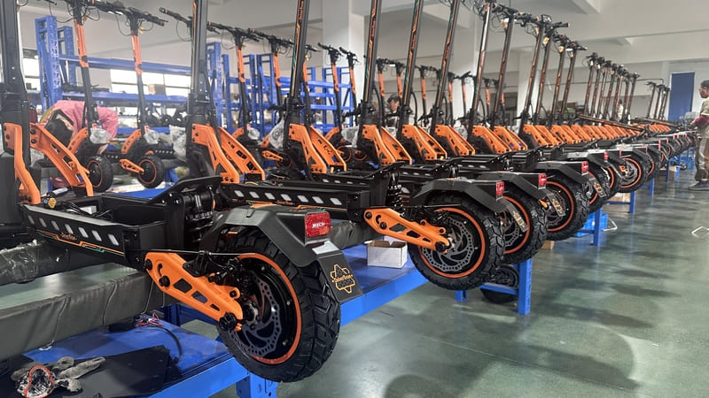 DriveTron Scooter Assembly Workshop