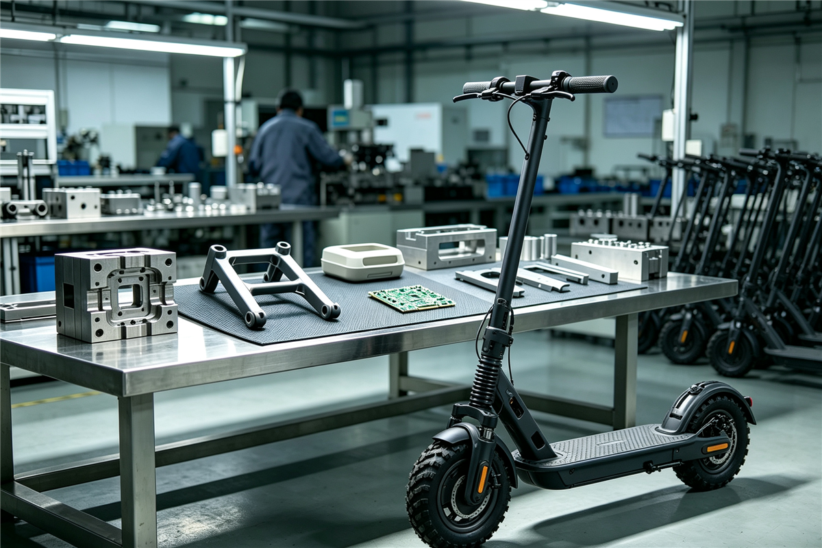 DriveTron scooter factory 