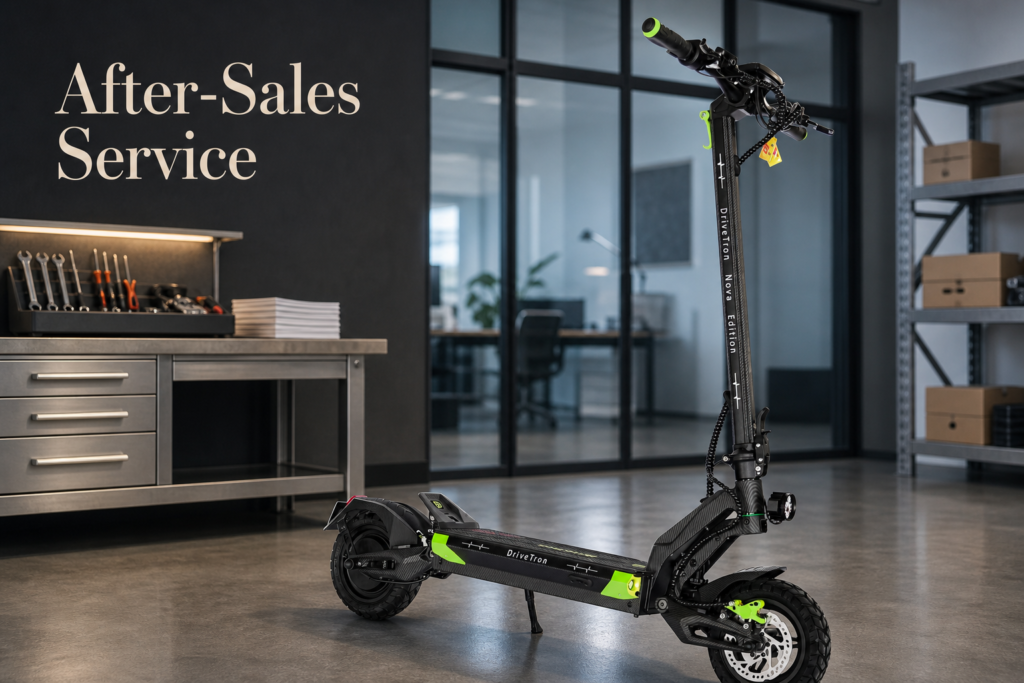 What Does After-Sales Service for Electric Scooters from China Generally Include?
