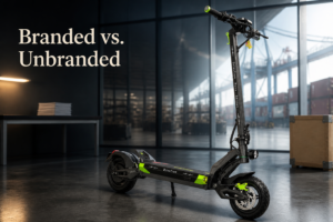 What is the difference between branded and unbranded Electric Scooters from China?
