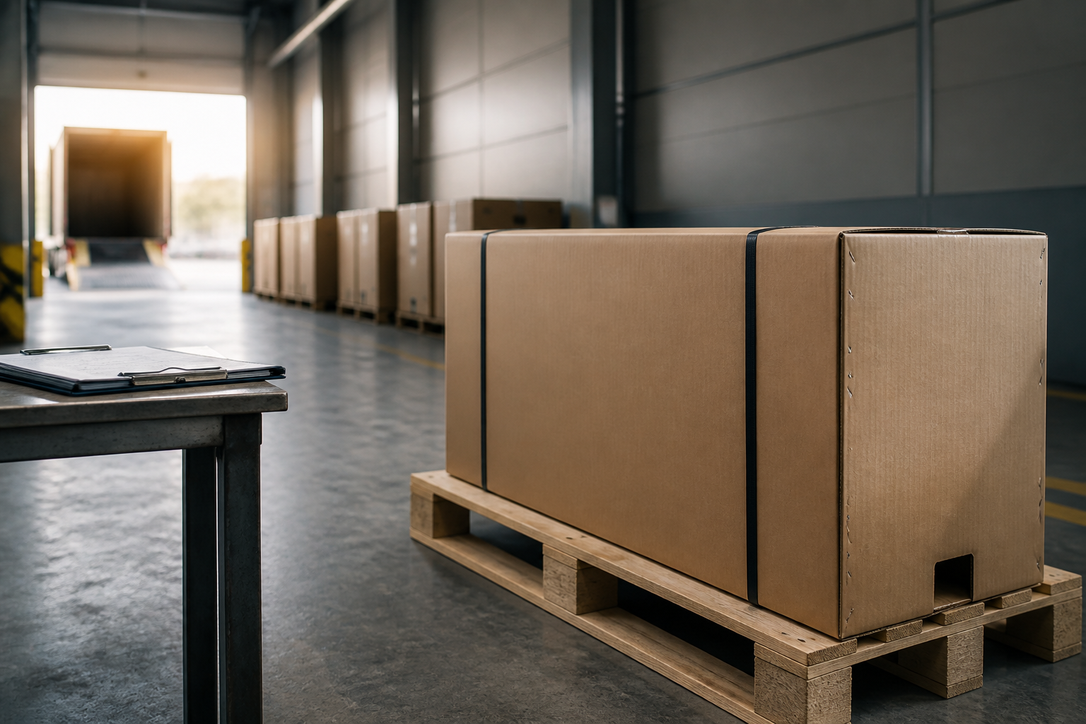 Logistics electric scooter shipments