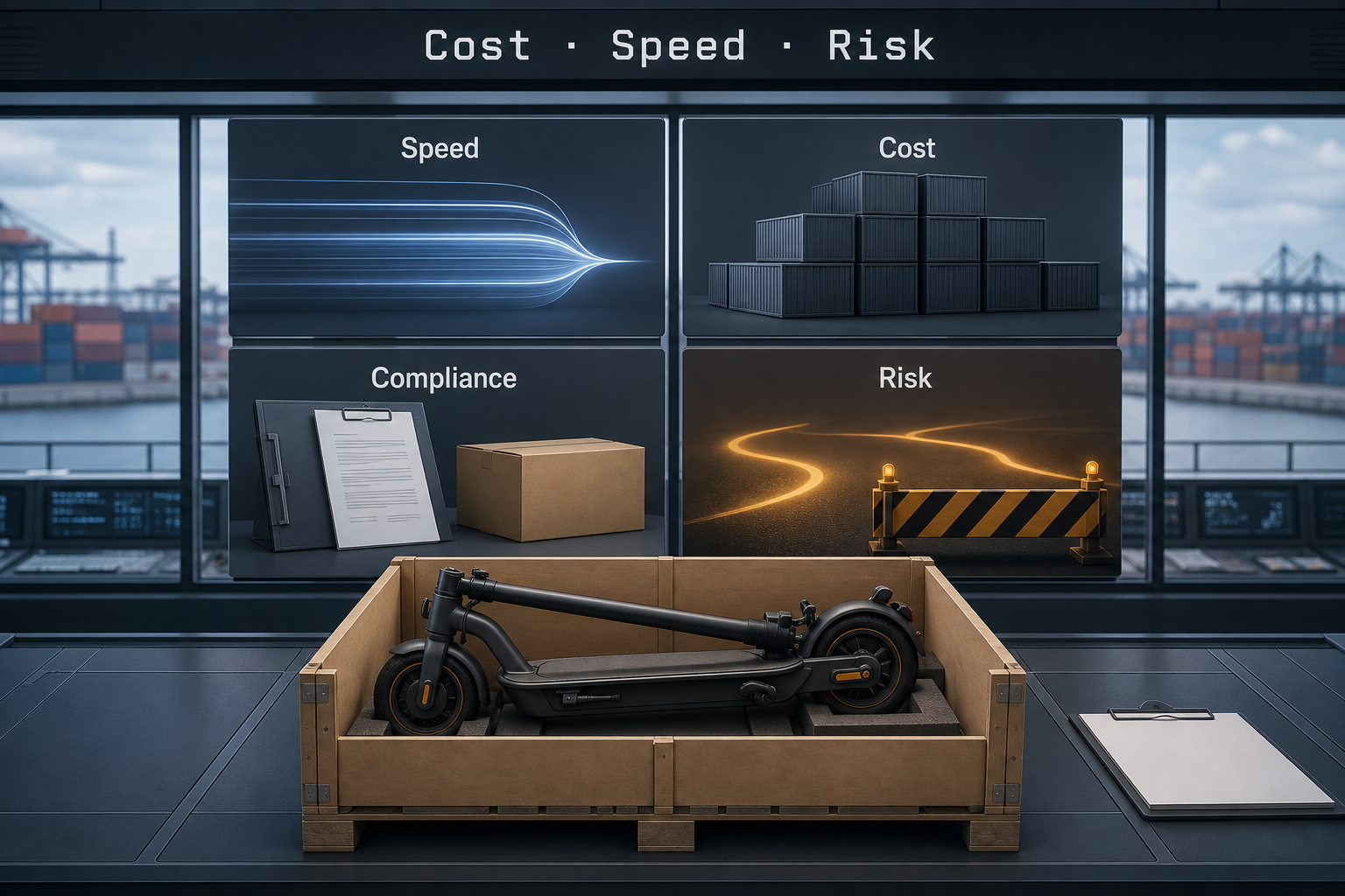 Considerations for shipping electric scooters safely