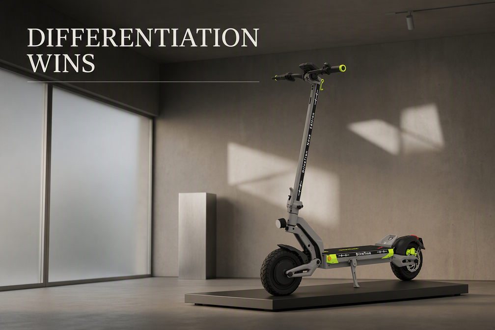 exclusive design electric scooter